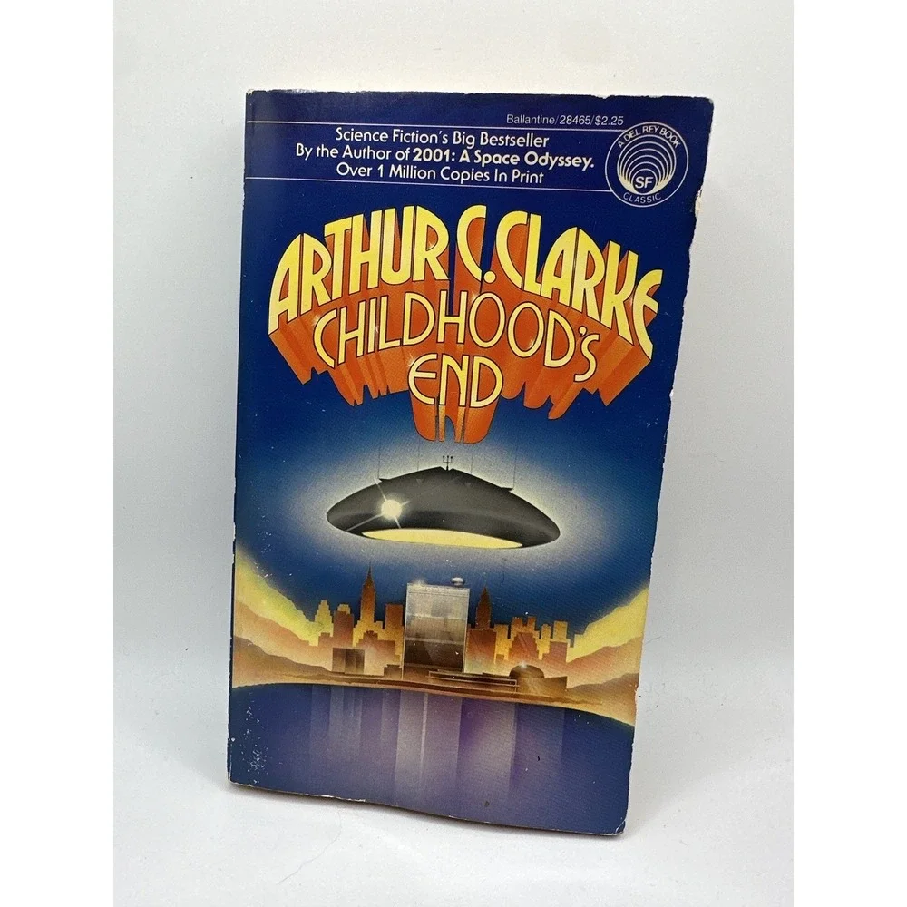 Childhood's End Book Arthur C. Clarke (1980, Vintage Science Fiction Paperback)
